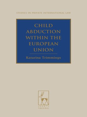 cover image of Child Abduction within the European Union
